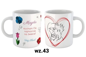 Kubek z personalizacją, prezent na WALENTYNKI  